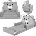 Kids Sofa Bed with Removable Washable Cover - Cozy Foldable Chair