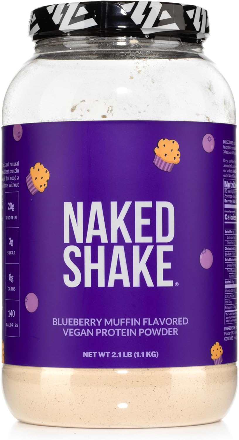 Naked Shake Blueberry Muffin Protein Powder for Quick Nutrition