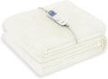 Wapaneus Foot Pocket Heated Blanket Electric Throw - Fast Heating Cozy