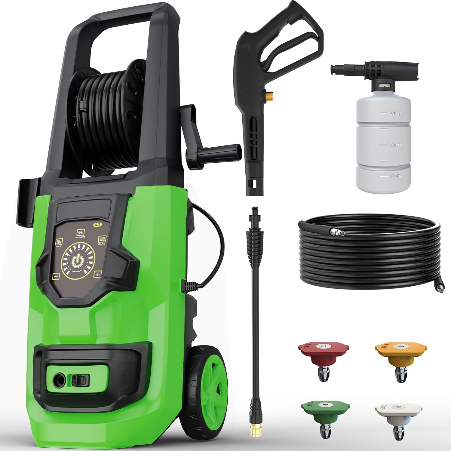 5000PSI Touch Screen Power Washer - Ultimate Cleaning Power