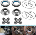 Front Axle Vacuum Knuckle Seal Kit with U-Joints for Ford Super Duty