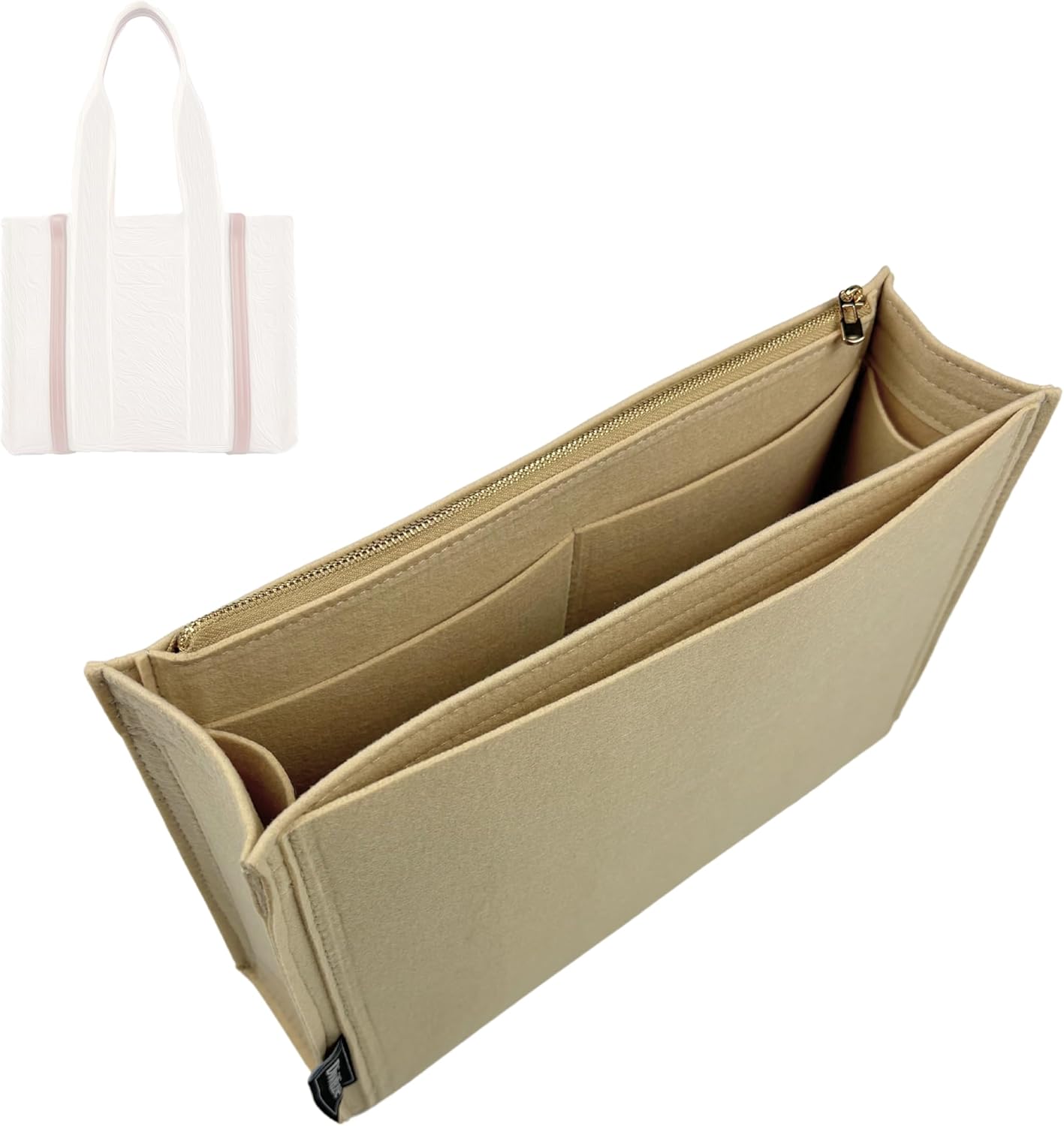 Divitize Premium Organizer for Chloe Woody Tote Bag Insert