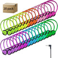 Bulk Headphones for Classroom 20 Pack Multicolor - Durable Student Set