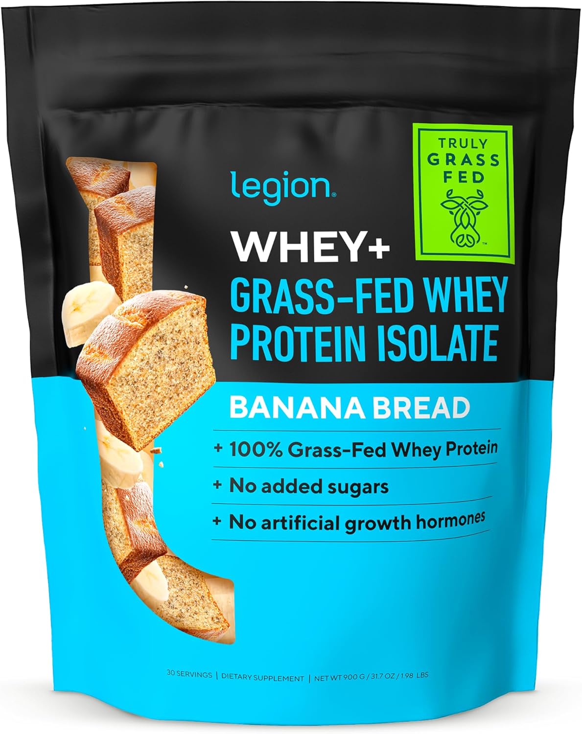 LEGION Whey+ Protein Isolate Powder for Clean Nutrition Needs