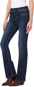 WallFlower Luscious Curvy Bootcut Mid-Rise Jeans (Style VCFW)