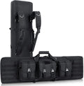 Soft Double Rifle Bag - Padded Long Gun Case with Molle
