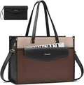 LOVEVOOK Women's 2-in-1 Tote Laptop Bag for Fashionable Everyday Use