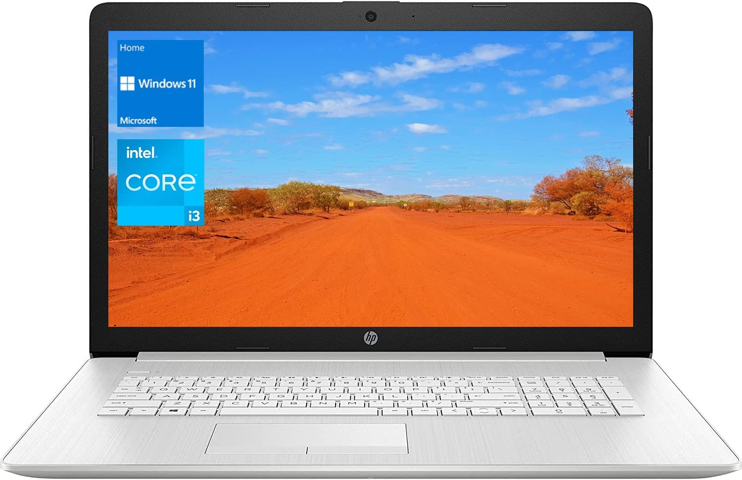 HP 17 Laptop with 17.3in HD+ Screen and Intel Core i3 Processor