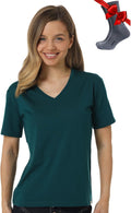Merino Wool T Shirt Women - Lightweight 100% Merino Base Layer ($