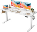 Electric Standing Desk 55 x 28 in Adjustable Height Sit Stand Desk