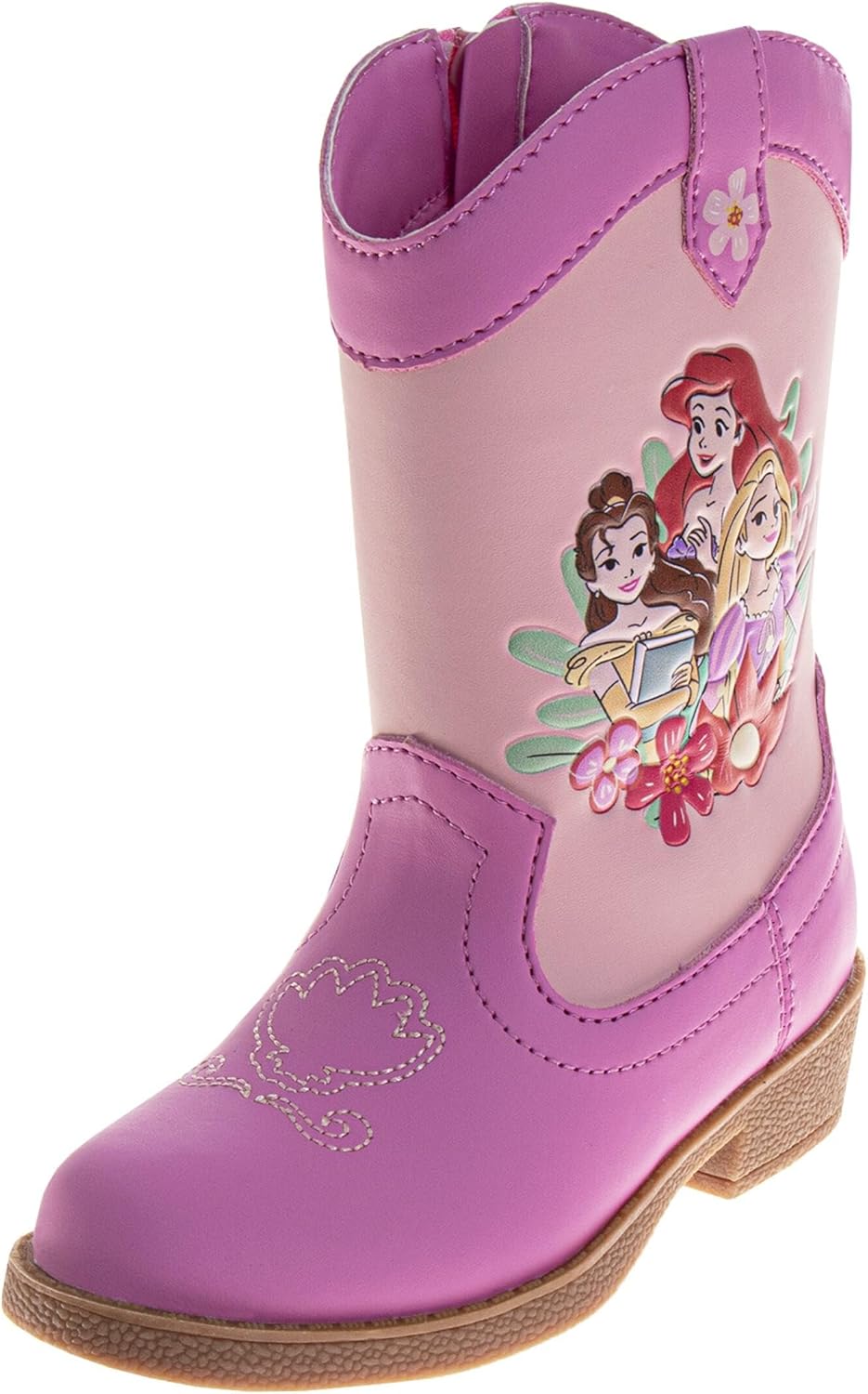 Disney Minnie Mouse Cowgirl Western Boots for Little Kids