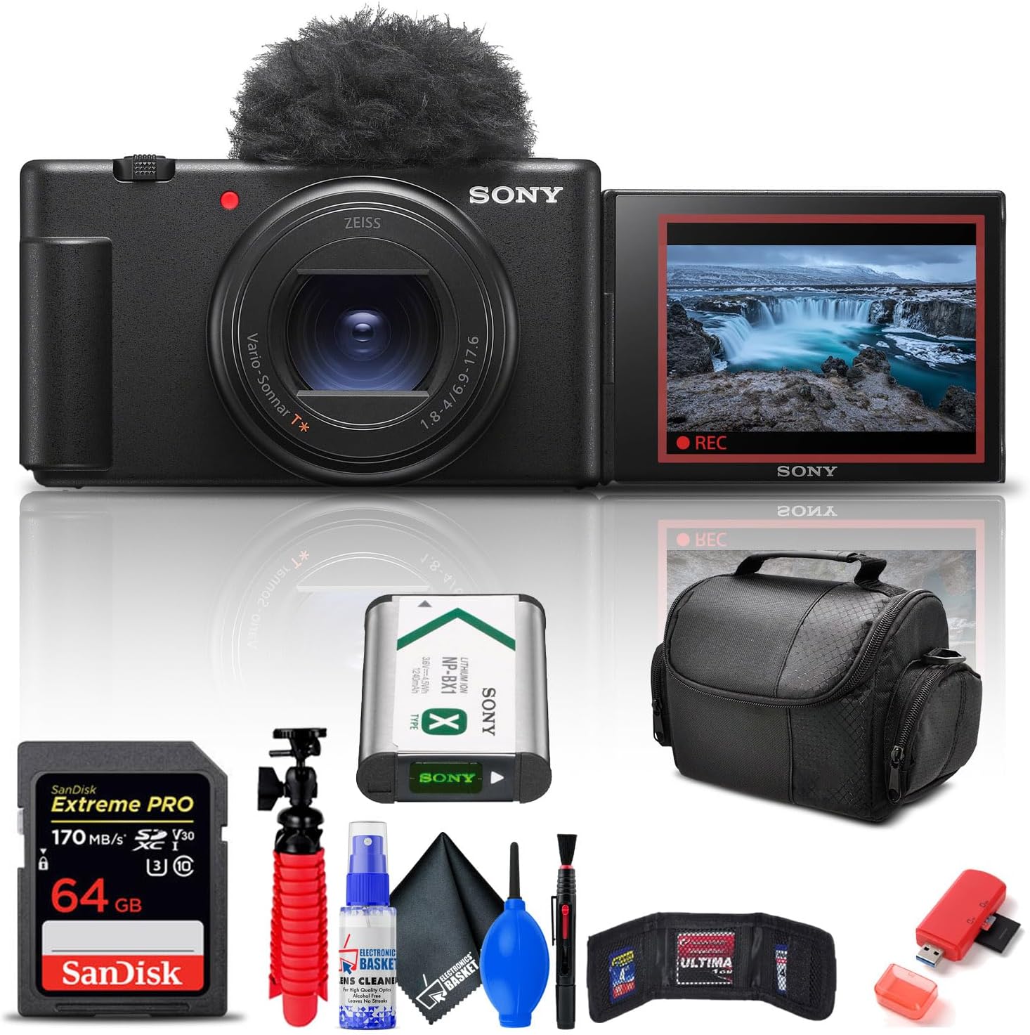 Sony ZV-1 II Vlog Camera Bundle - Renewed Kit