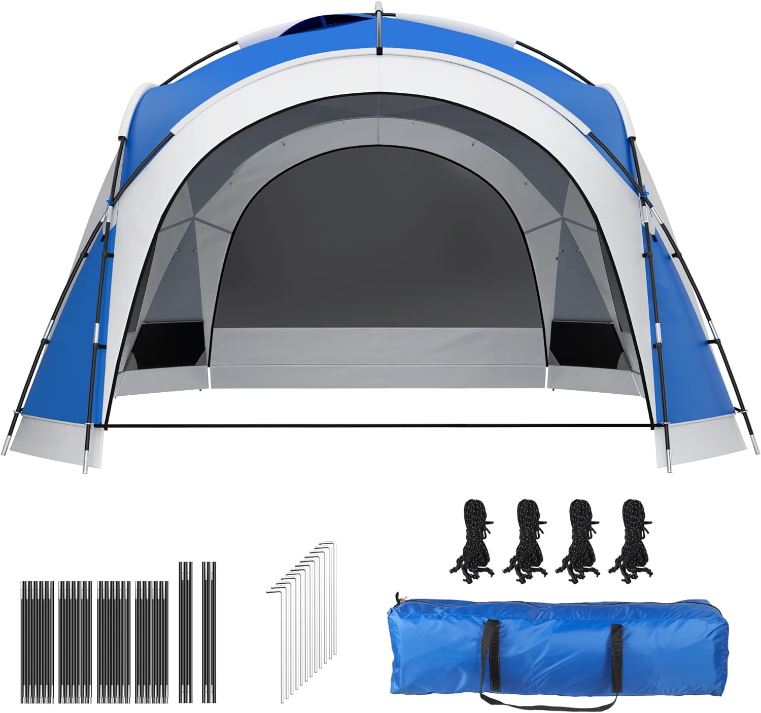 YITAHOME 10 Person Beach Tent UPF50+ Portable Dome Shelter