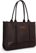 Montana West Wrangler Tote Bag for Women - Stylish Cow Print