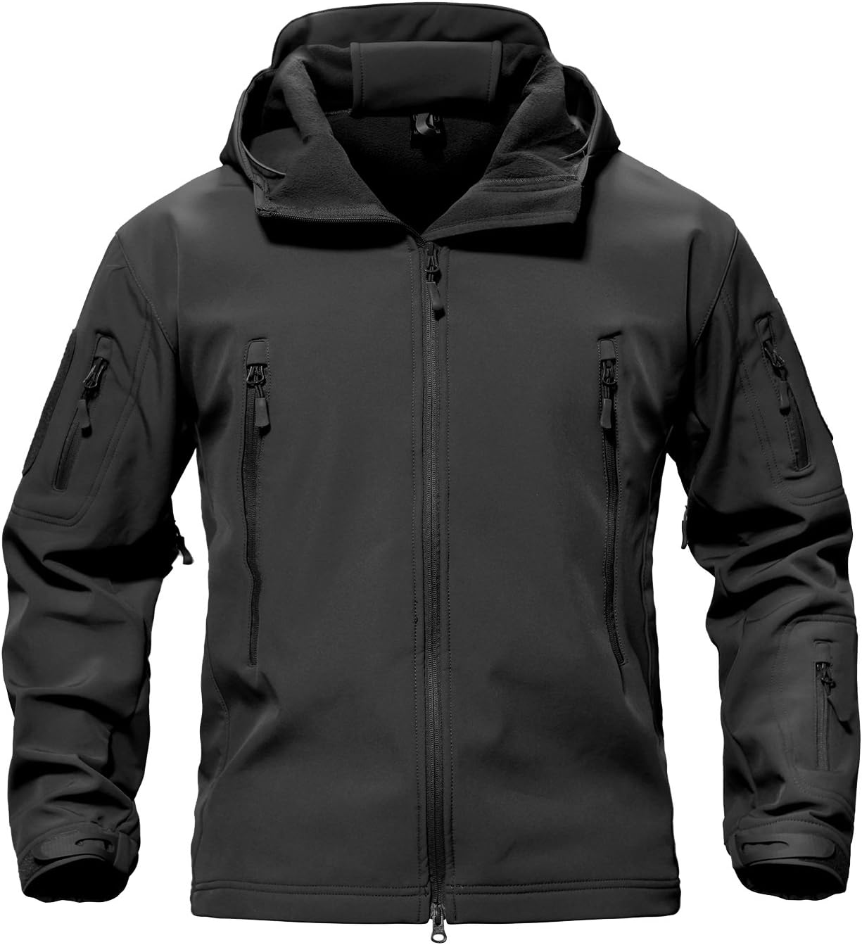 TACVASEN Men's Tactical Soft Shell Jacket for Winter Activities