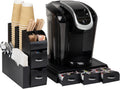 Coffee Pod Drawer and Condiment Organizer - Slim 36 Pod Station