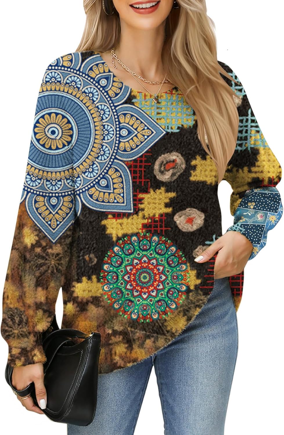 Trendy Oversized Christmas Sweaters for Women - Cute and Warm