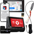 Cobra SC 250R Smart Dash Cam + Hardwire Kit - True 4K Dual View