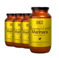 Summer Lemon Marinara Pasta Sauce 25 Oz Jar (4-Pack) - Bright Citrus