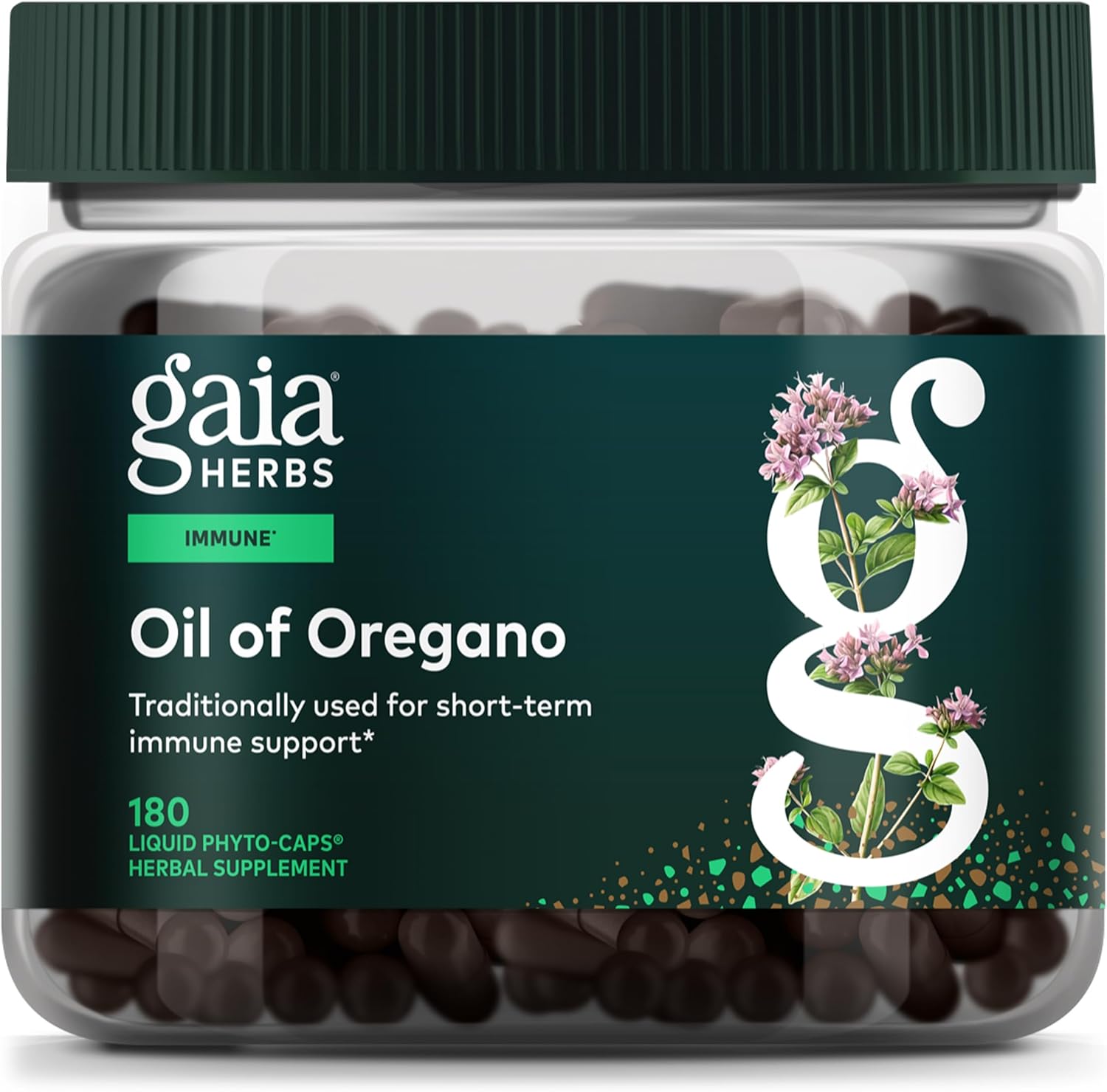 Gaia Herbs Oil of Oregano for Immune and Antioxidant Support