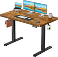 Marsail 48 x 30 Electric Standing Desk with One-Piece Desktop - Thick