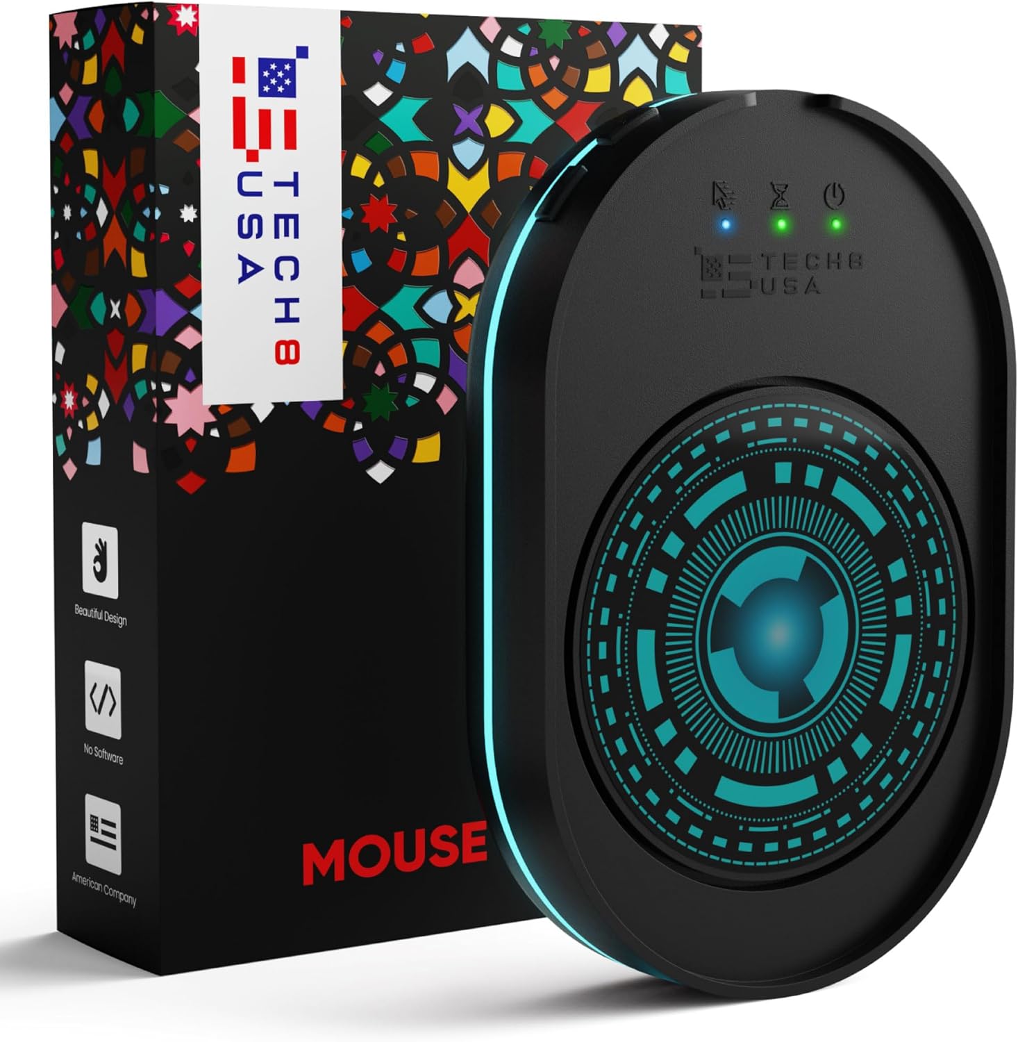 TECH8 USA Mouse Mover - Seamless Security