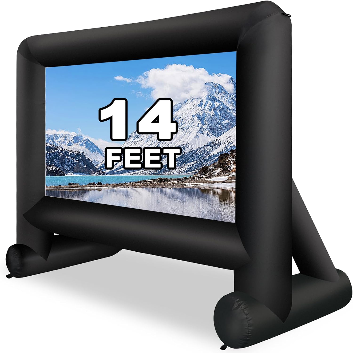 Inflatable Projector Screen 14ft for Outdoor Movie Nights