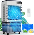 Portable Evaporative Air Cooler 2500 CFM Swamp Cooler - Rapid Cooling