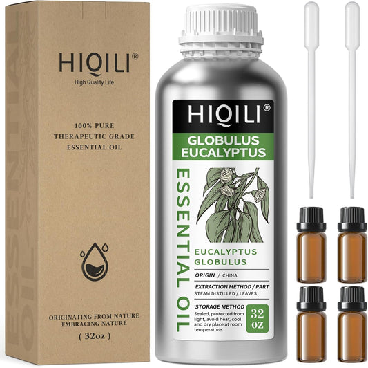 100% Pure Eucalyptus Essential Oil for Diffuser & Skin Care