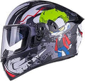 VCOROS X9 Full Face Motorcycle Helmet with Inner Sun Visor - DOT