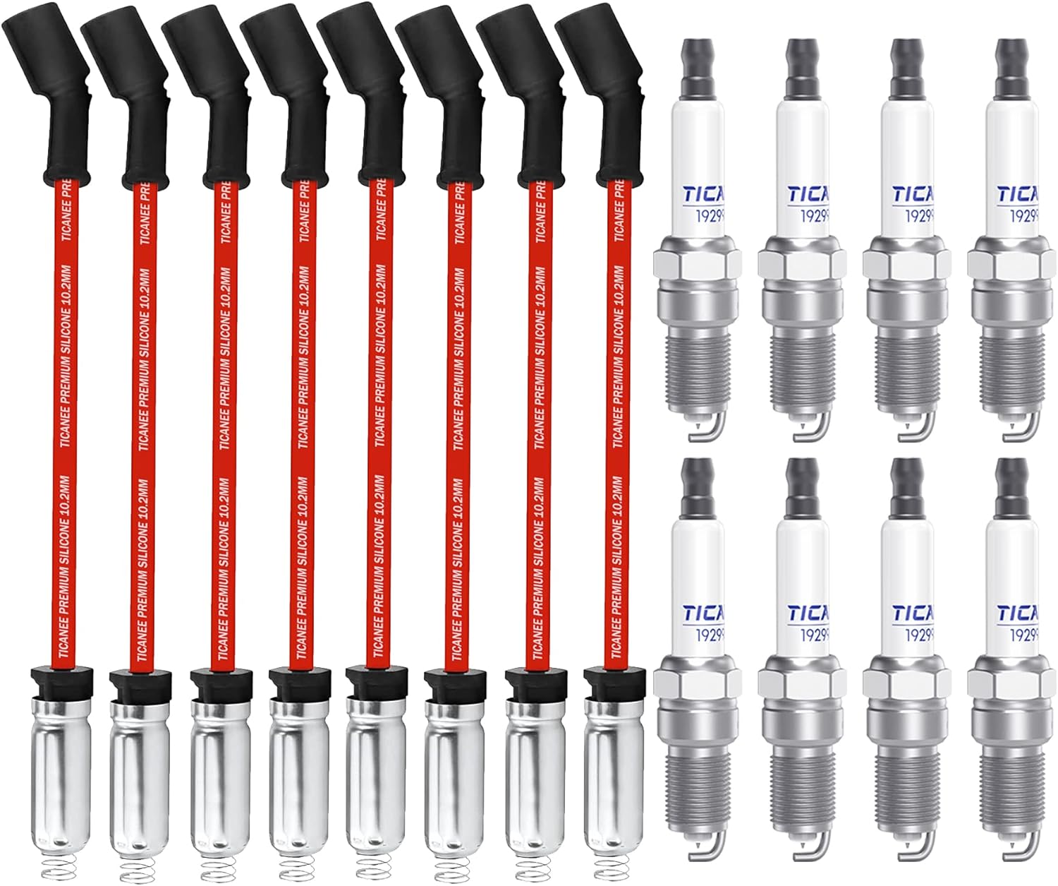 8X 41-962 Spark Plug Wires Set for Chevy 6.0L Performance