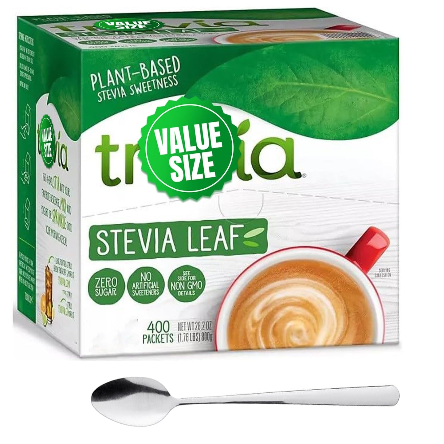 Truvia Sweetener Original Calorie-Free Natural Sweetener Packets