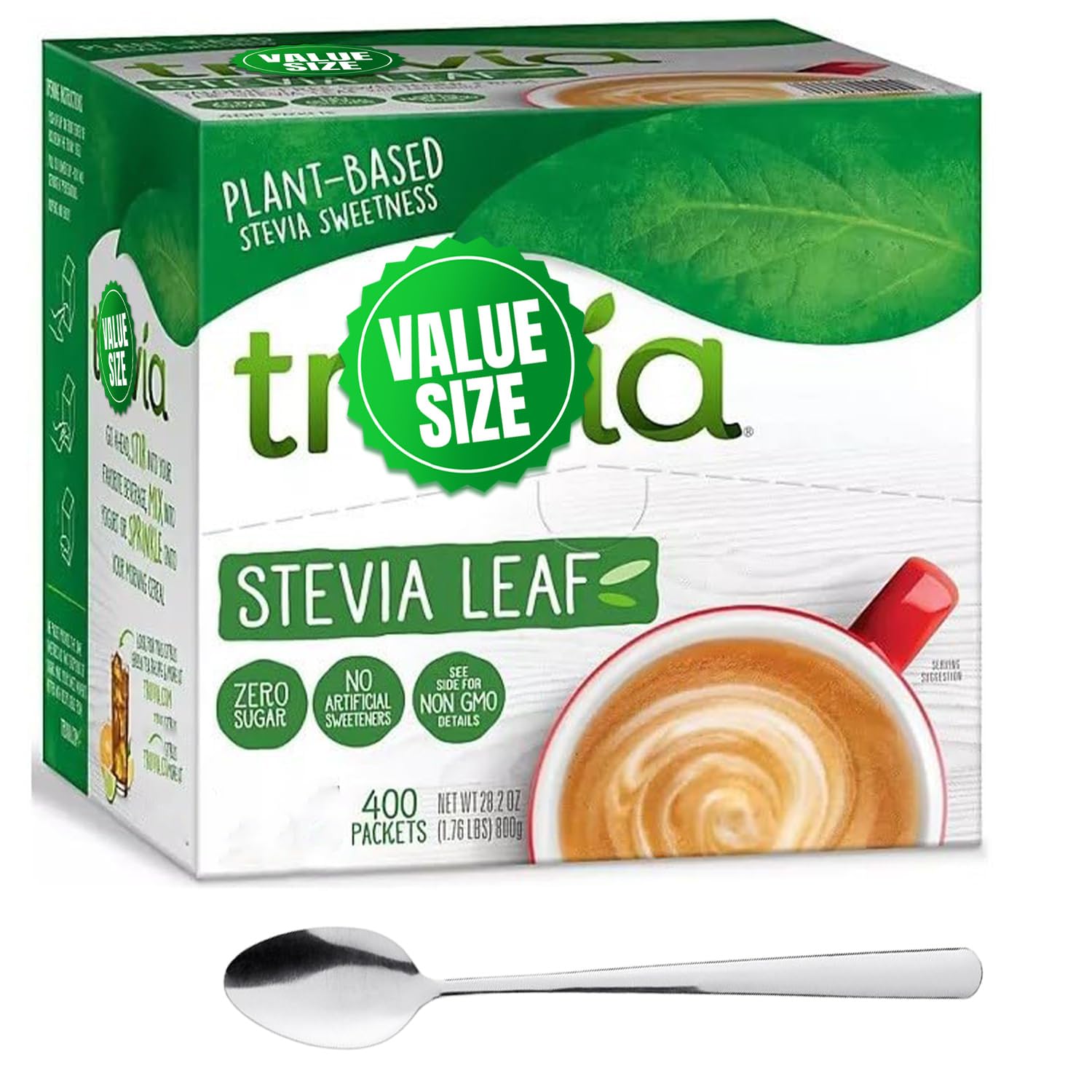 Truvia Sweetener Original Calorie-Free Natural Sweetener Packets