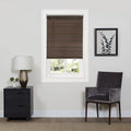 Cordless Room Darkening Mini Blind 46in x 64in - Mahogany