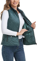 Women's Quilted Stand Collar Vest - Lightweight Layering Essential you