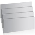 4 Pcs 18 Gauge Sheet Metal Steel Plates for DIY and Industrial Use