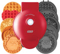 Holiday Multimaker Mini Waffle Maker - Removable Holiday Plates