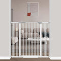 40.5in Extra Tall Baby Gate for Stairs - Pressure Mounted Safety