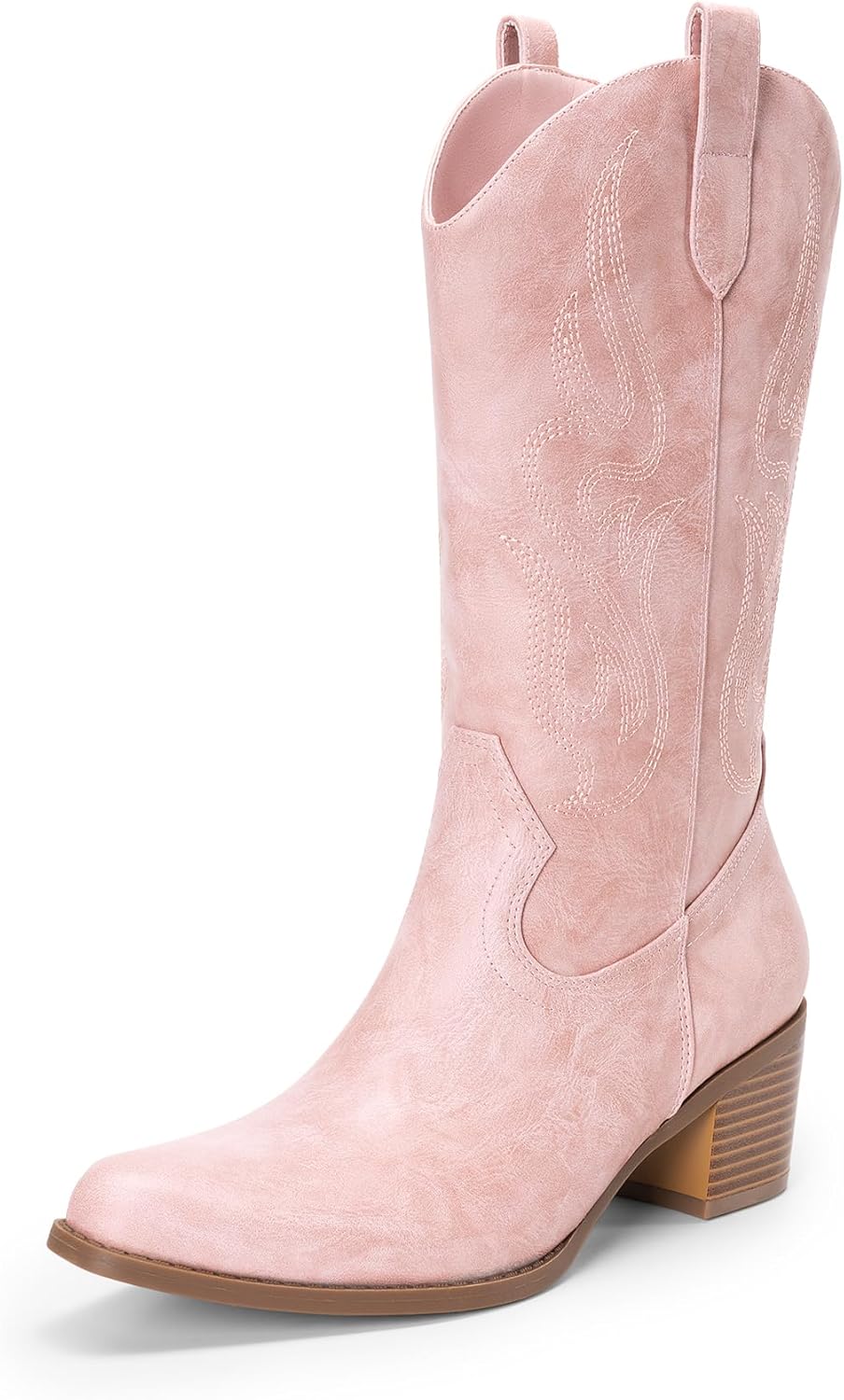 DREAM PAIRS Women's Square Toe Cowboy Boots for Every Occasion