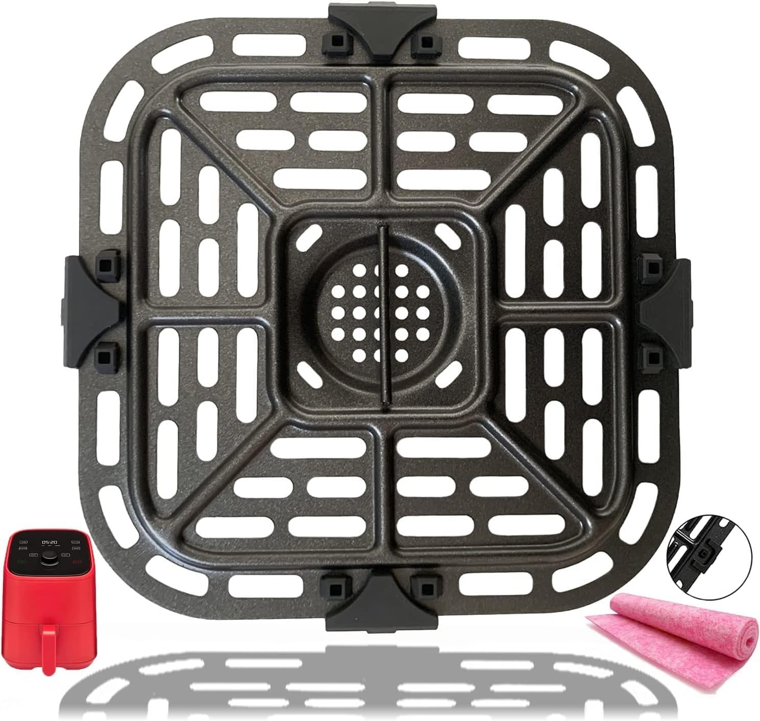 Upgrade Your Air Fryer: Nonstick Grill Plate