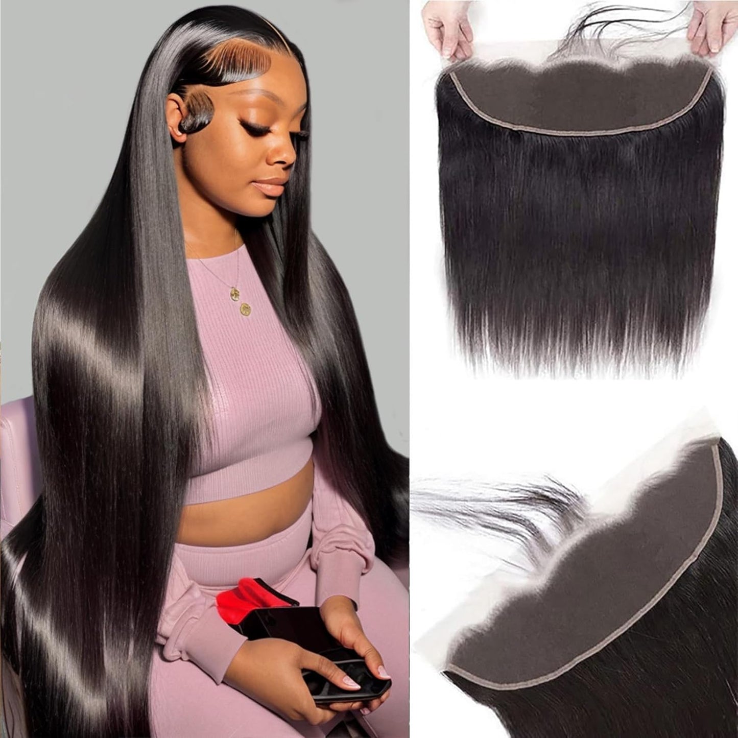 13x4 HD Lace Frontal Closure for Stunning Hair Transformations
