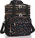 Expandable Lightweight Insulated Lunch Box for Women - Large 16L