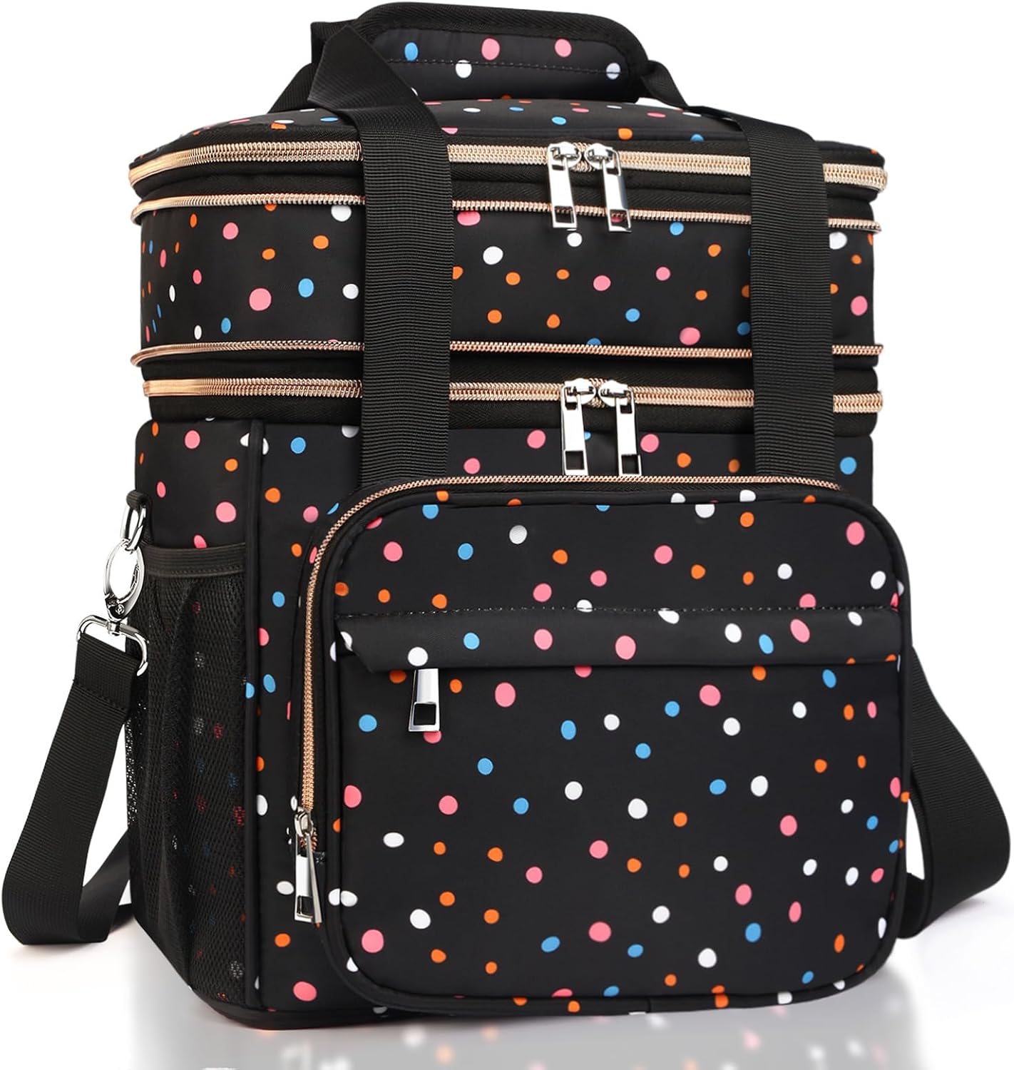 GLENKEY Expandable Lightweight Insulated Lunch Box for Women