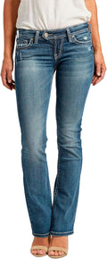 Tuesday Low Rise Slim Bootcut Jeans - Flattering Low-Rise Fit Our