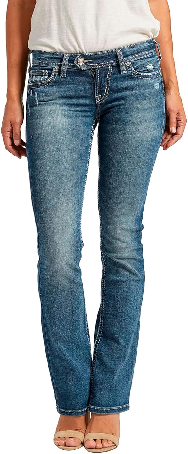 Silver Jeans Co. Women's Tuesday Low Rise Slim Bootcut Jeans Review