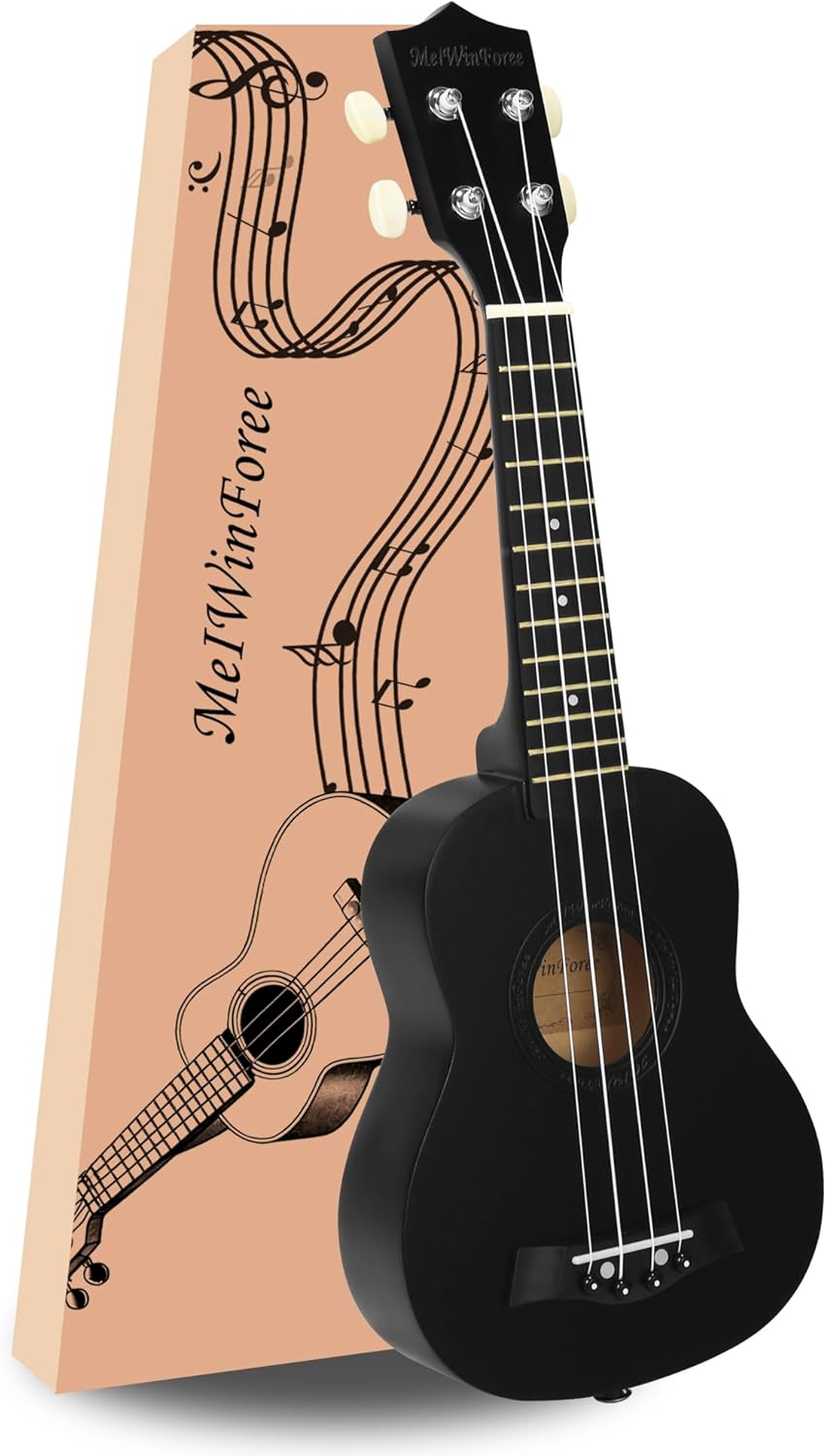 Left-Handed Friendly Ukulele Set - Perfect for Kids!