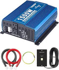 1500W Pure Sine Wave Power Inverter 12V to 110V - Reliable Camping