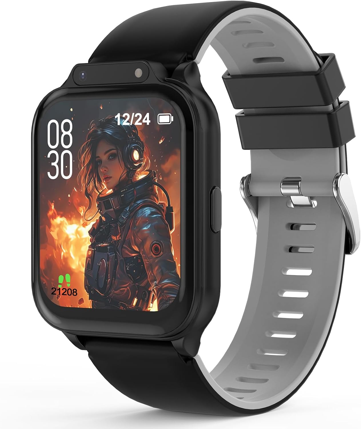 Kid's Smartwatch: Fitness Tracker, 22 Sport Modes, Camera, Waterproof - Ideal Gift! 