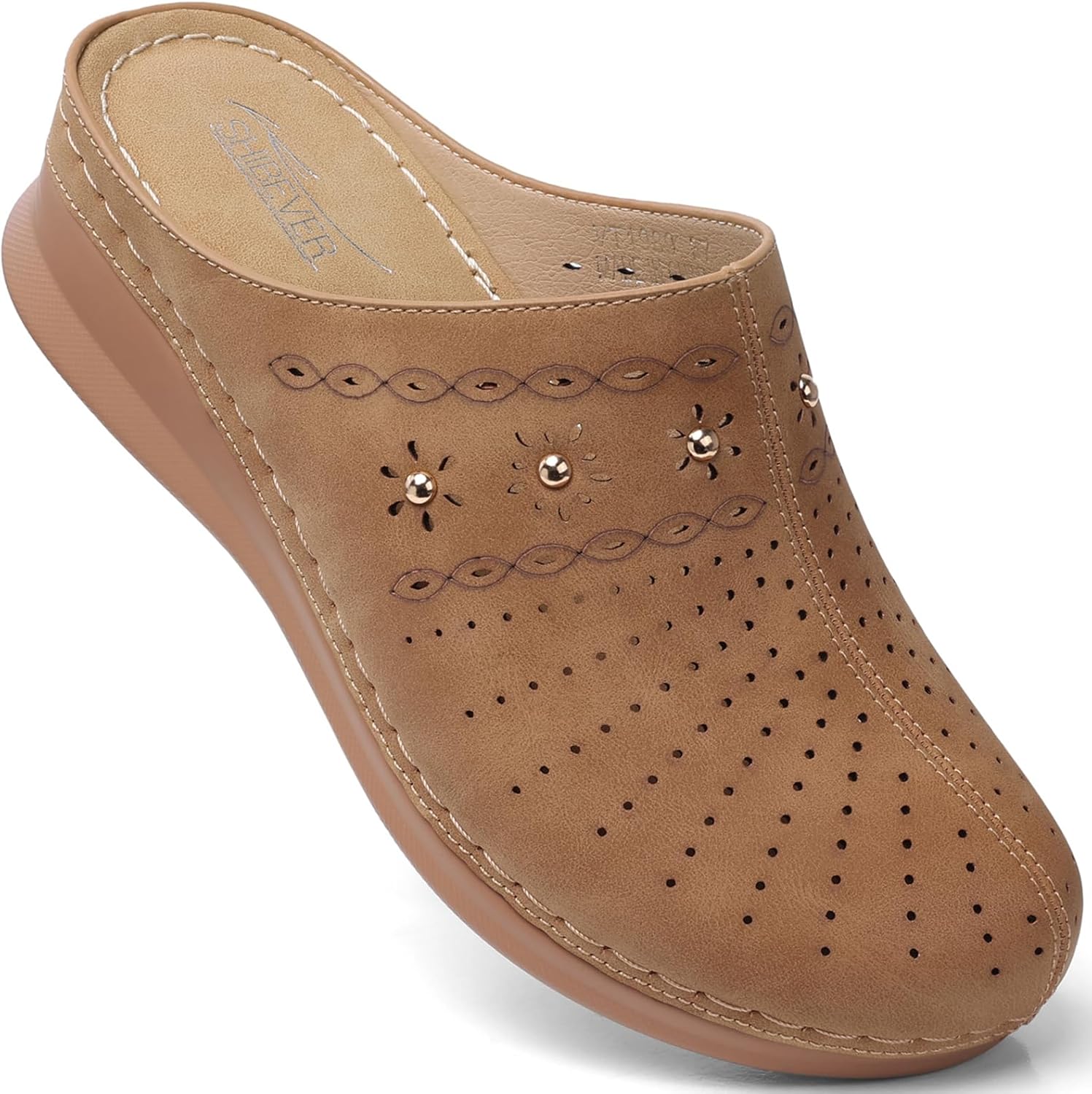 Comfortable Clogs for Women Mules Slip-On: Stylish Closed Toe
