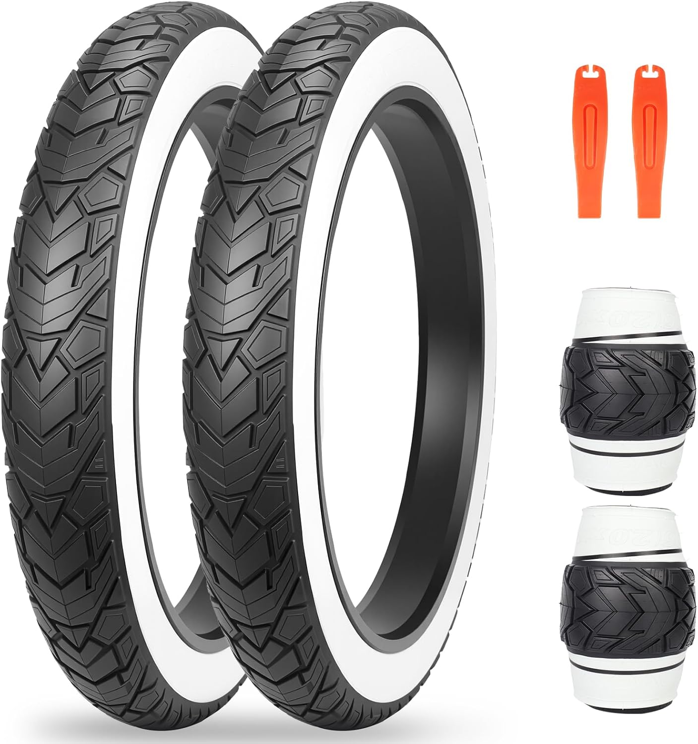 MEGHNA Fat Bike Tire 20/26 x 4.0 inch for All Terrain Riding